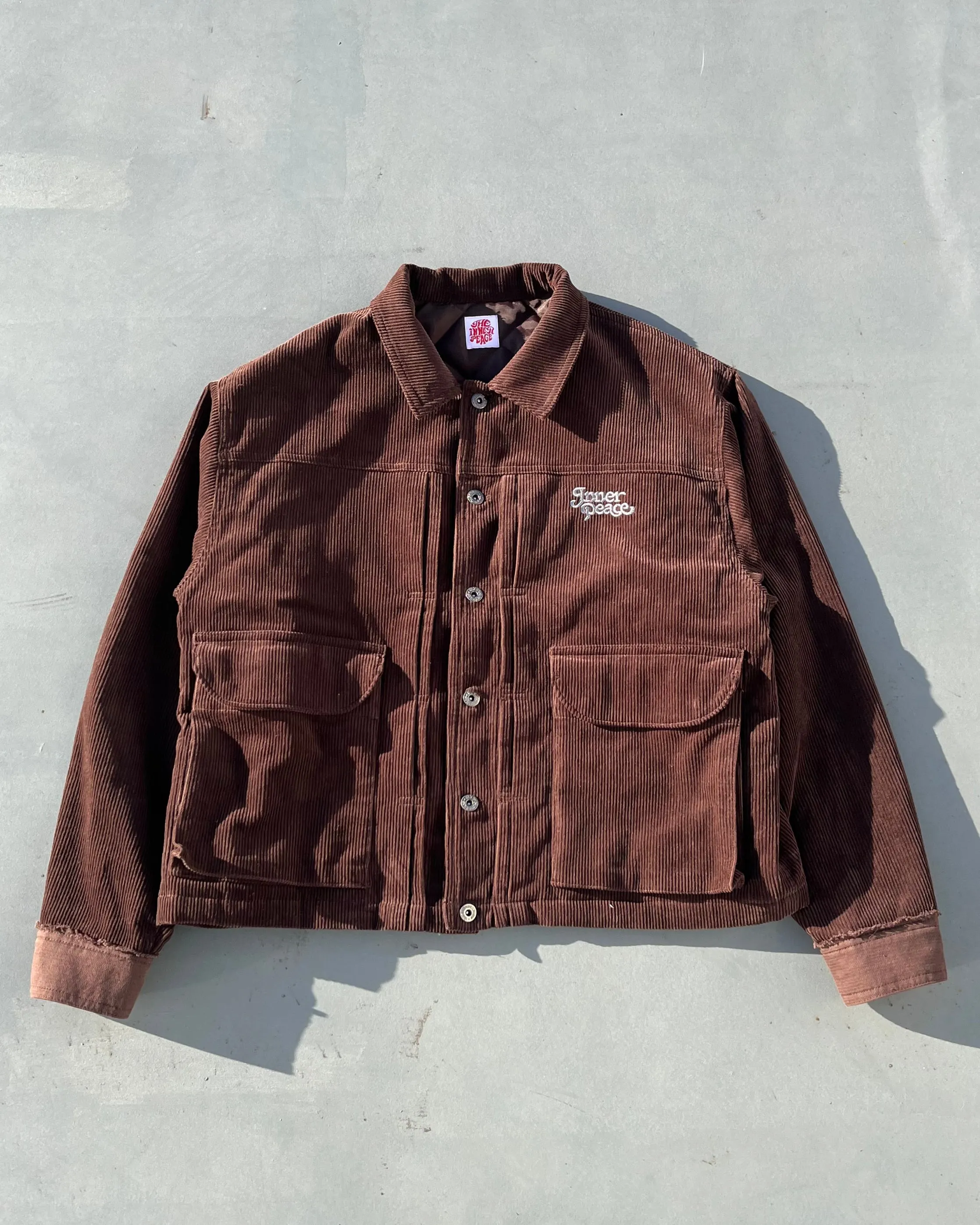 the inner peace  corduroy jacket