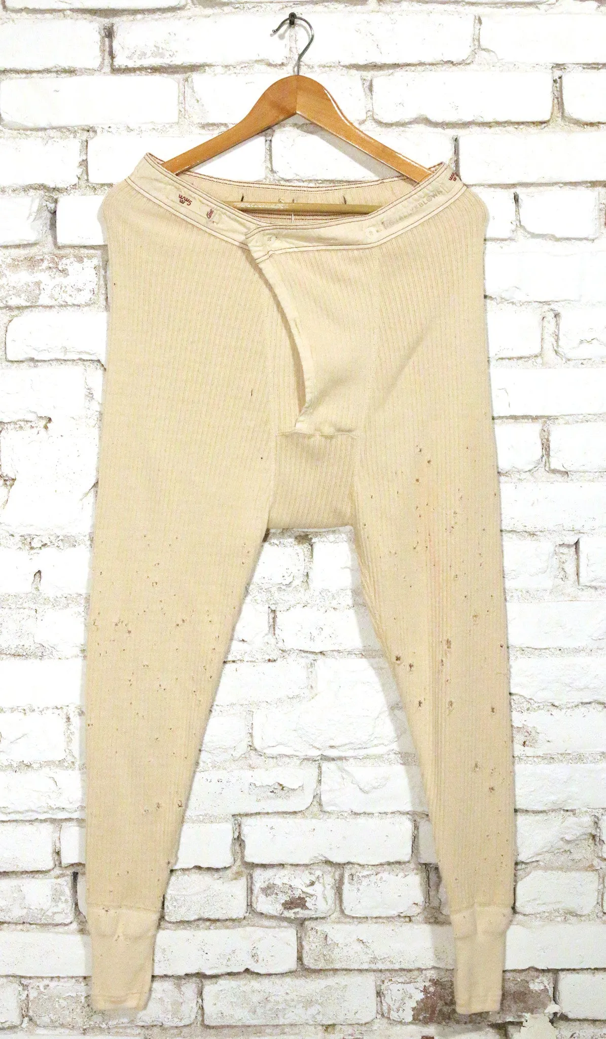 totally blown x pskaufman... cream long johns