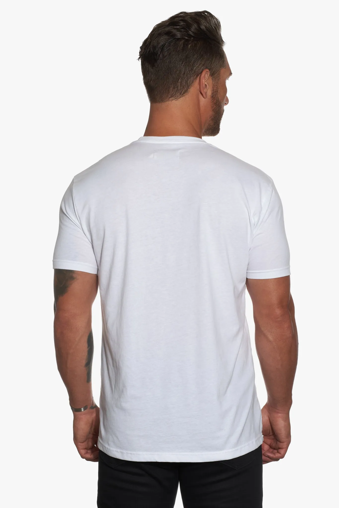 Ultra Soft Fitted Crew Neck Tee