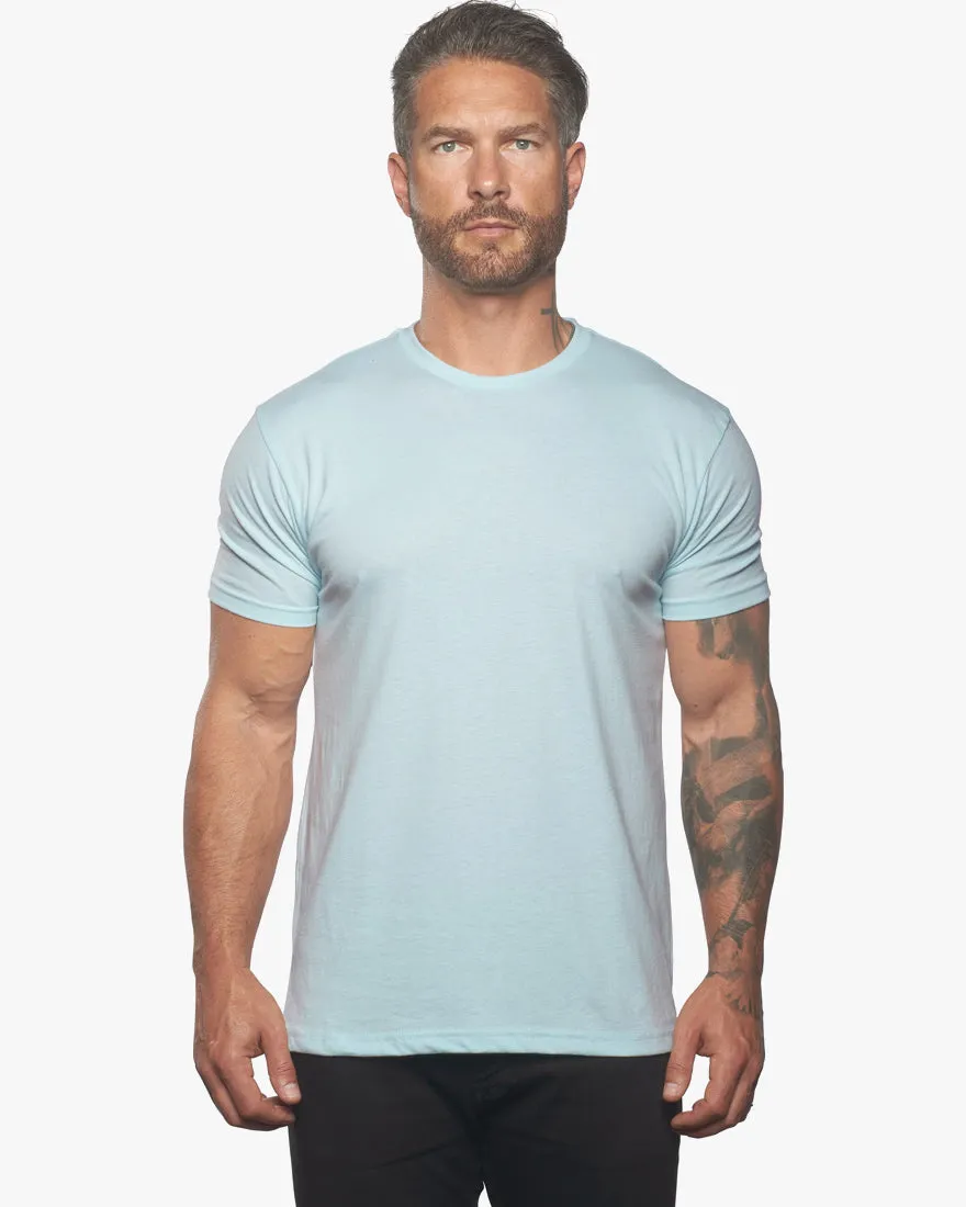 Ultra Soft Fitted Crew Neck Tee