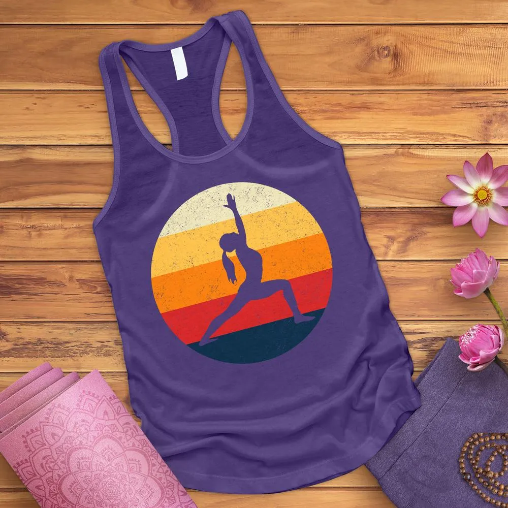 Vintage Yoga Pose Tank Top