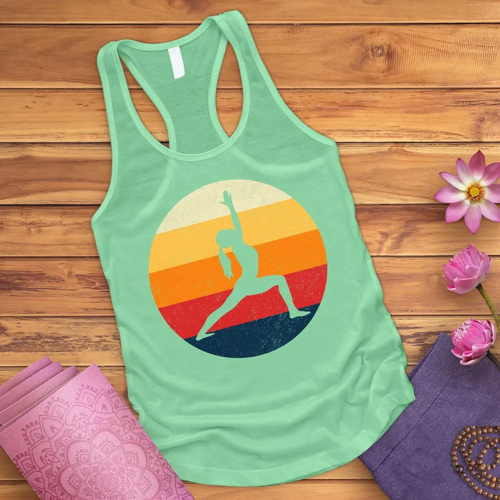 Vintage Yoga Pose Tank Top