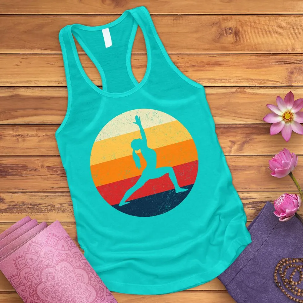 Vintage Yoga Pose Tank Top