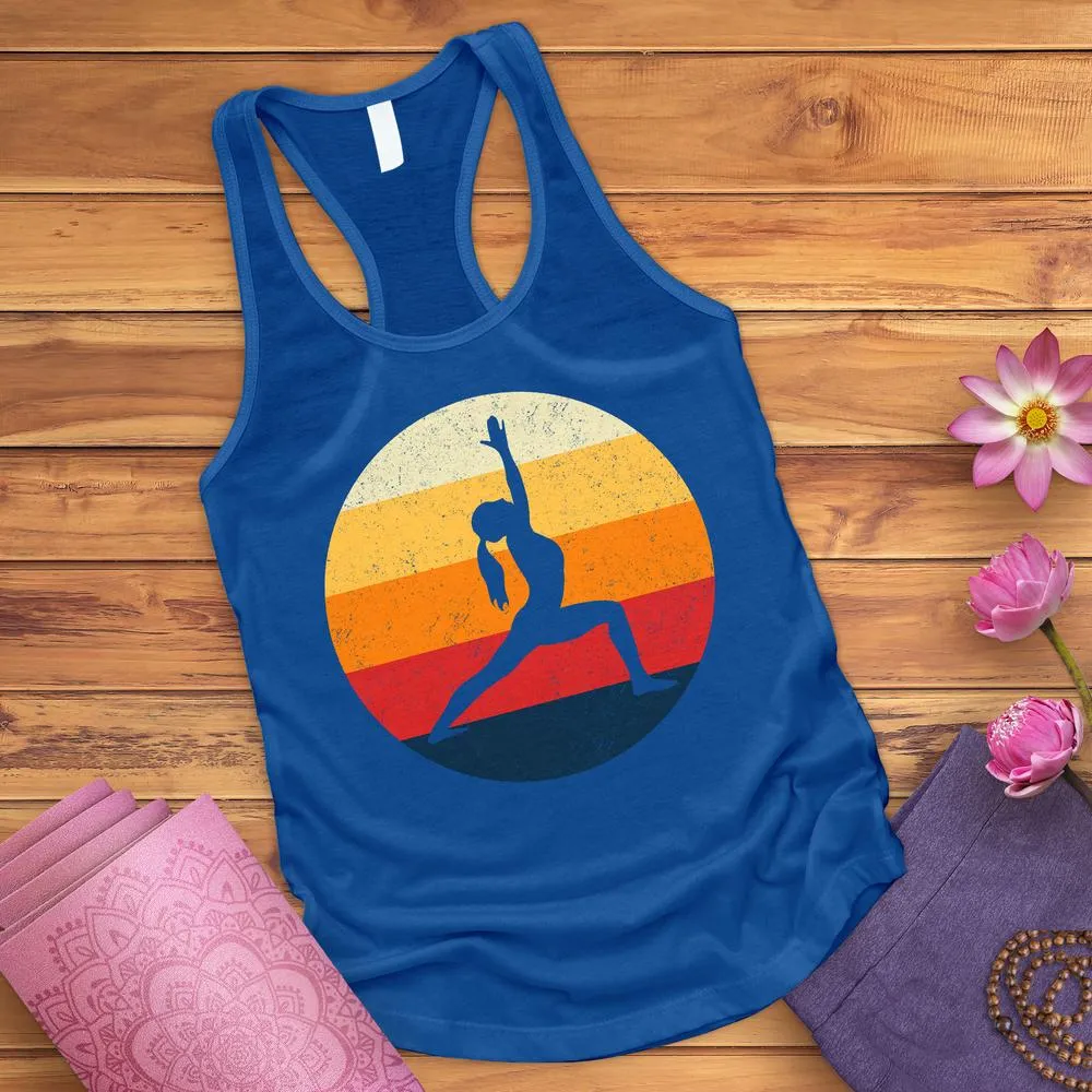 Vintage Yoga Pose Tank Top