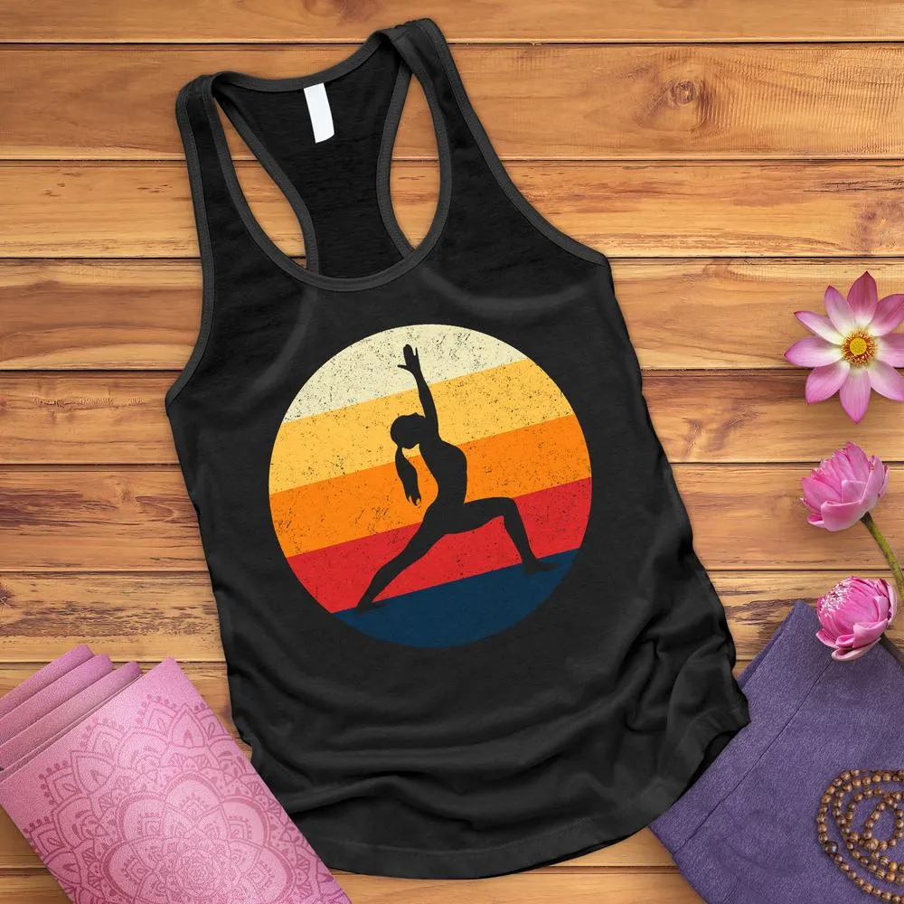 Vintage Yoga Pose Tank Top