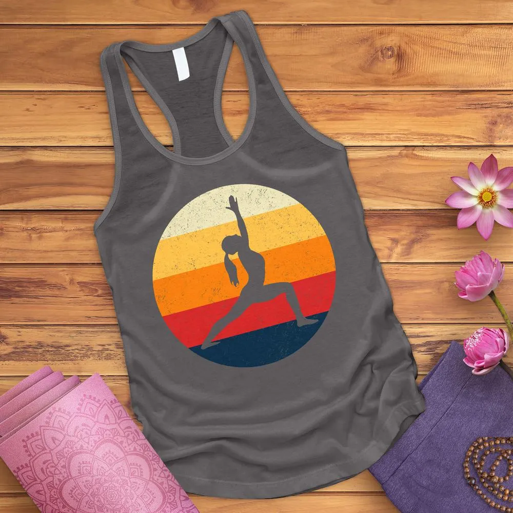 Vintage Yoga Pose Tank Top