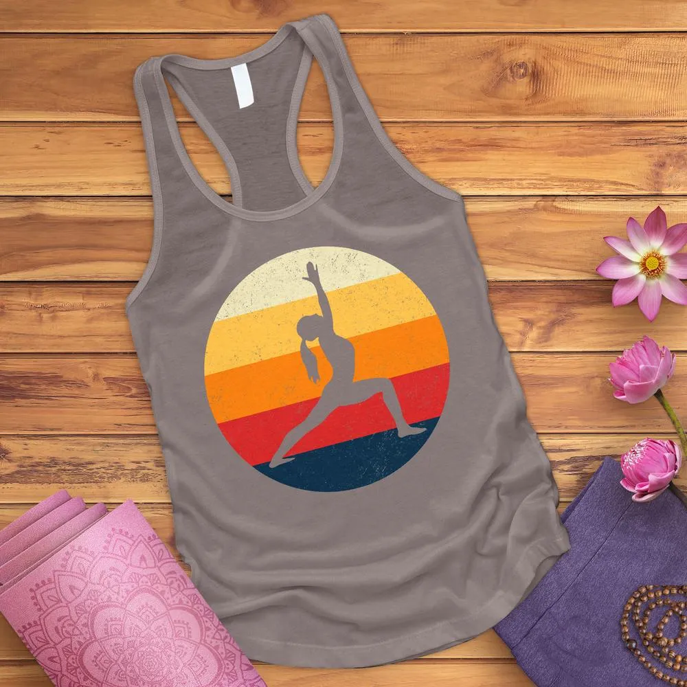 Vintage Yoga Pose Tank Top