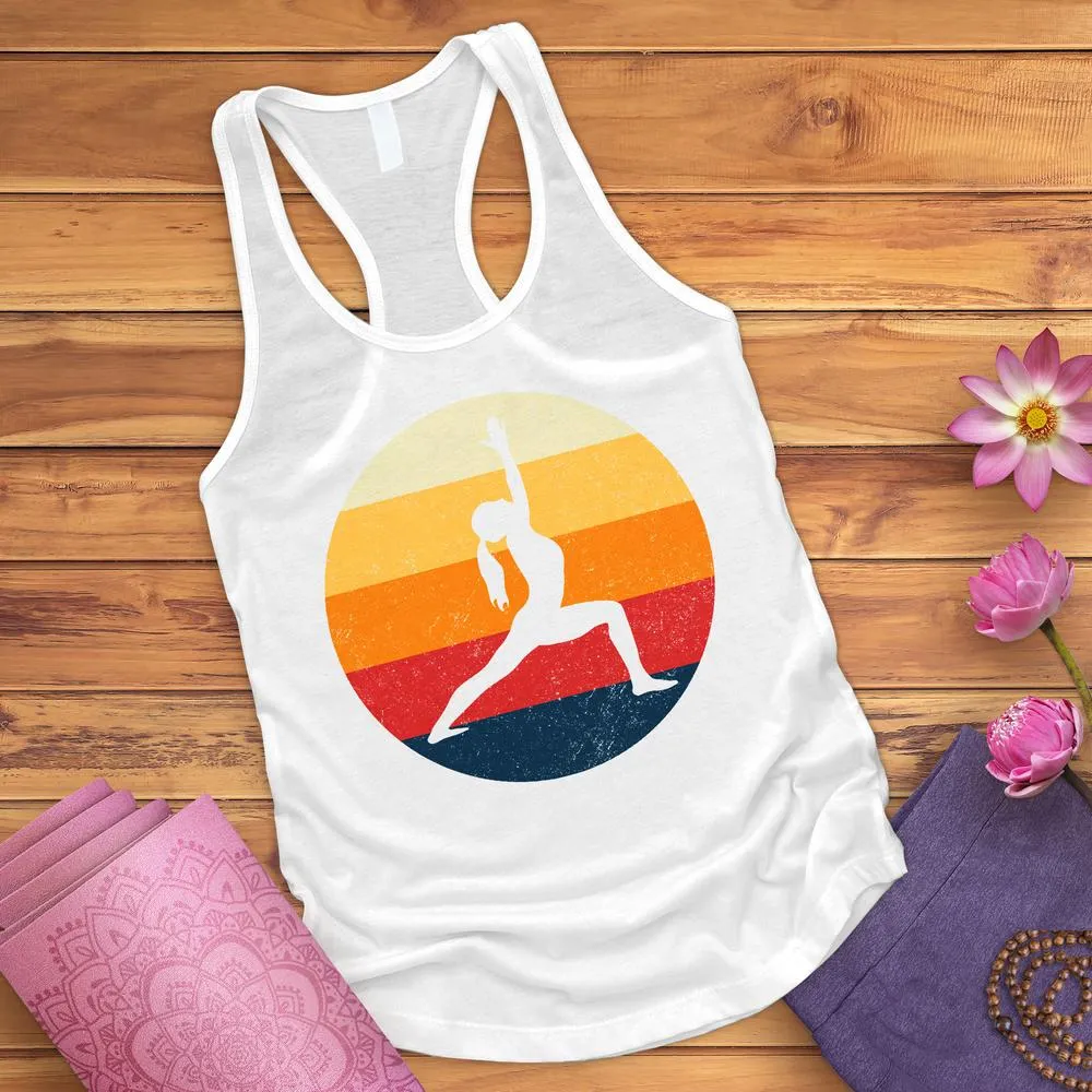 Vintage Yoga Pose Tank Top