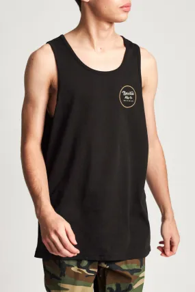 Wheeler Tank Top - Black/Bronze