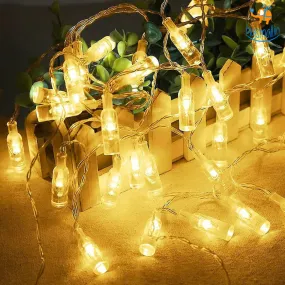 Wishing Bottle String Lights