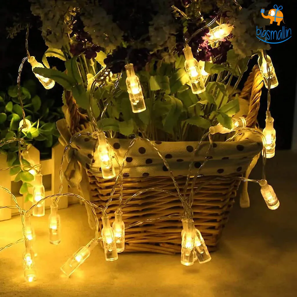 Wishing Bottle String Lights