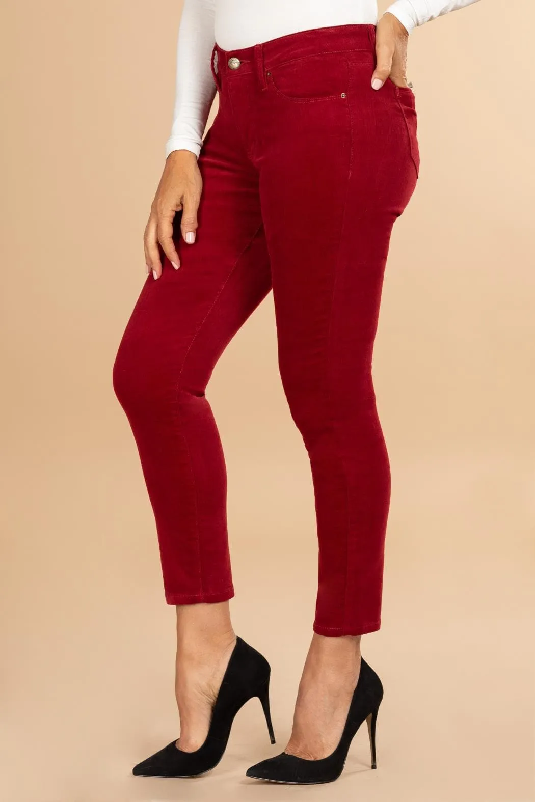 Women's Petite Corduroy Pants