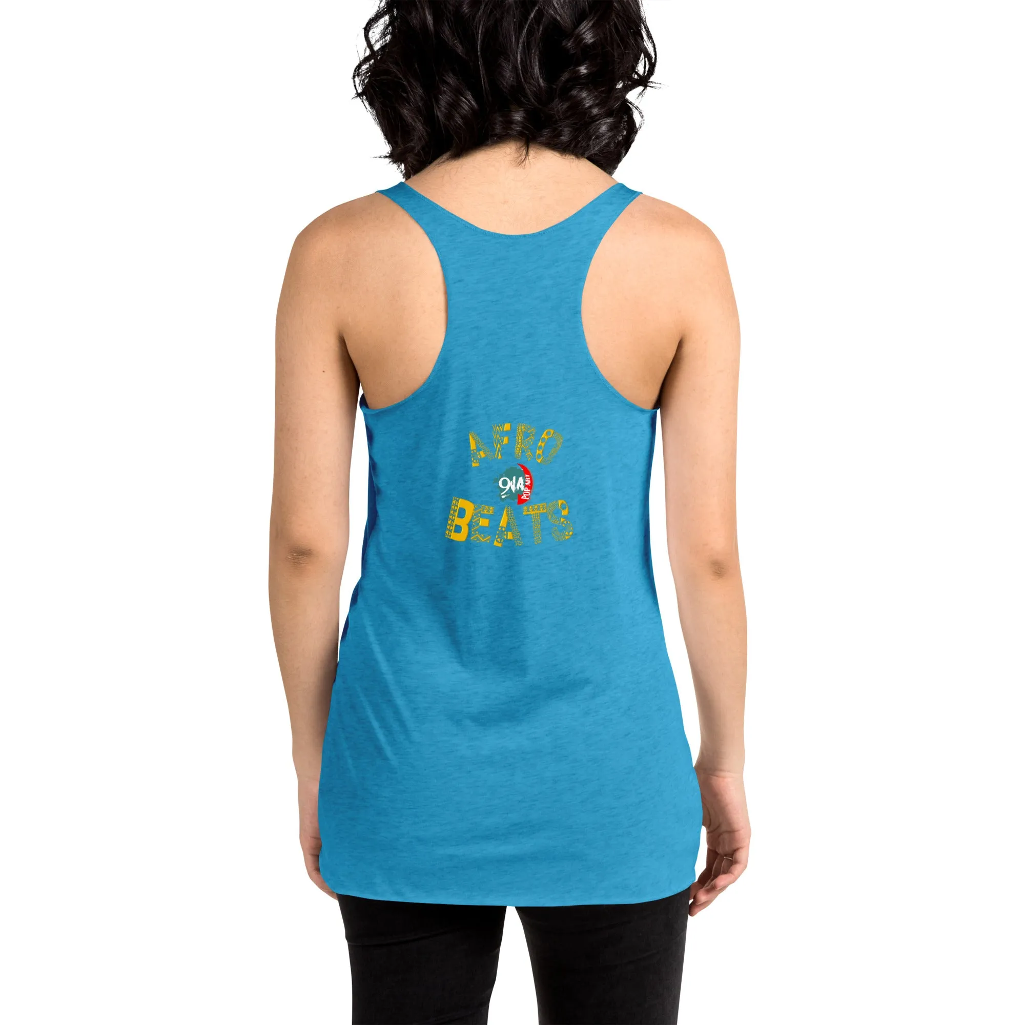 Women's "Bronze Queen" Afrobeats Tank Top