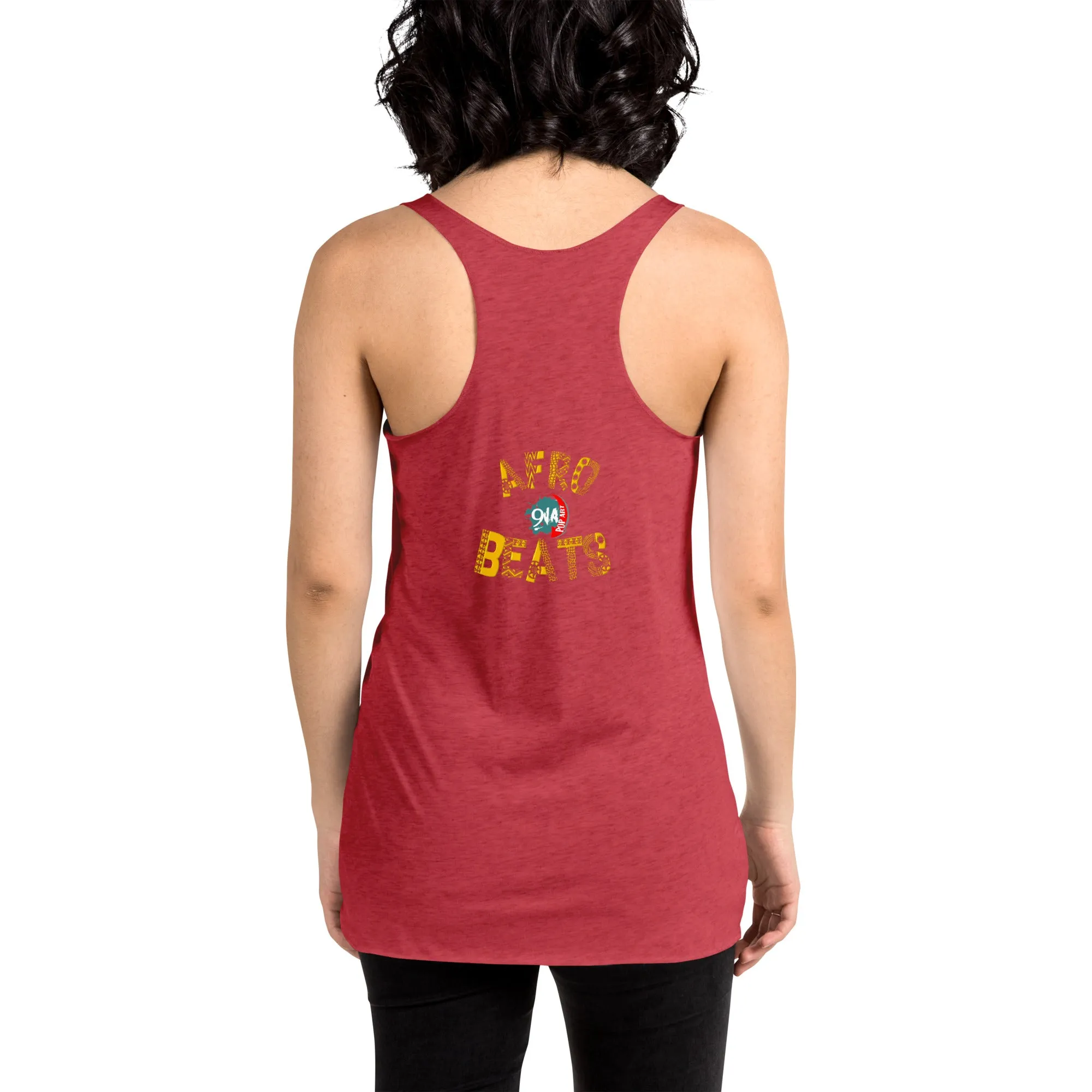 Women's "Bronze Queen" Afrobeats Tank Top