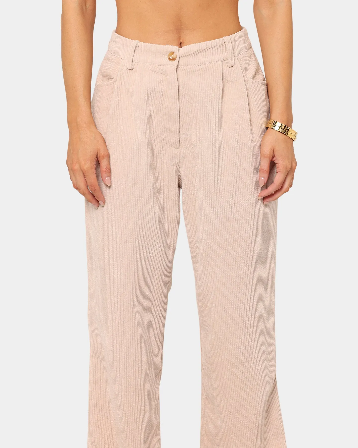 XXIII Women's Emer Corduroy Pant Blush Pink