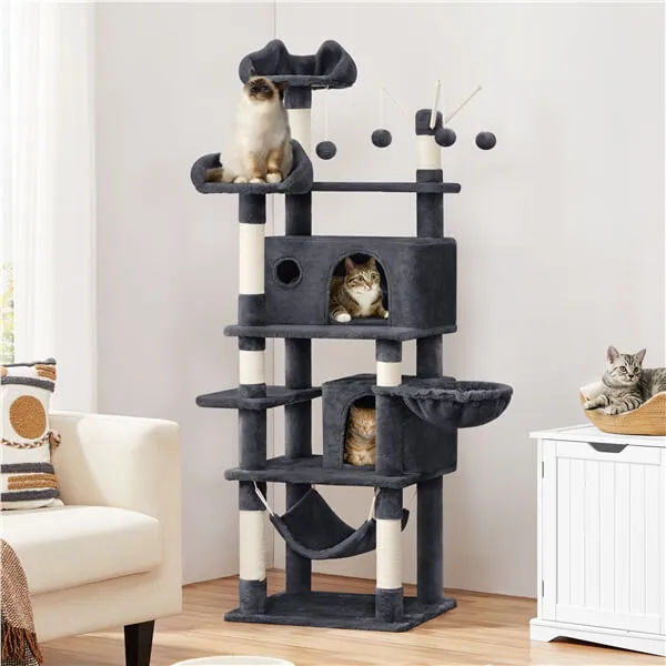 Yaheetech 67-inch Cat Tree Tower