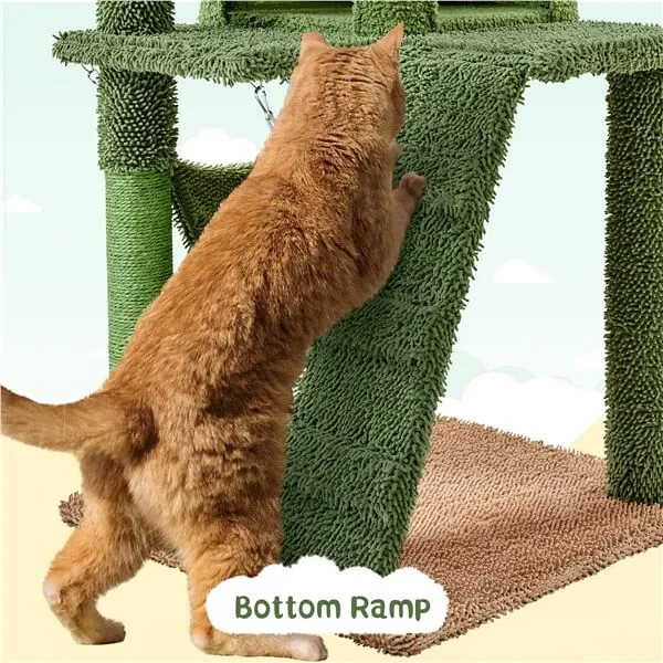 Yaheetech Cactus Cat Tree 53.5in