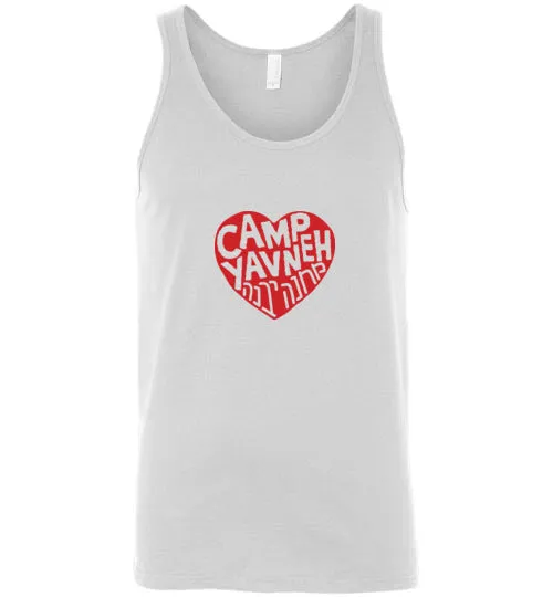 Yavneh Unisex Tank Top - Red Heart