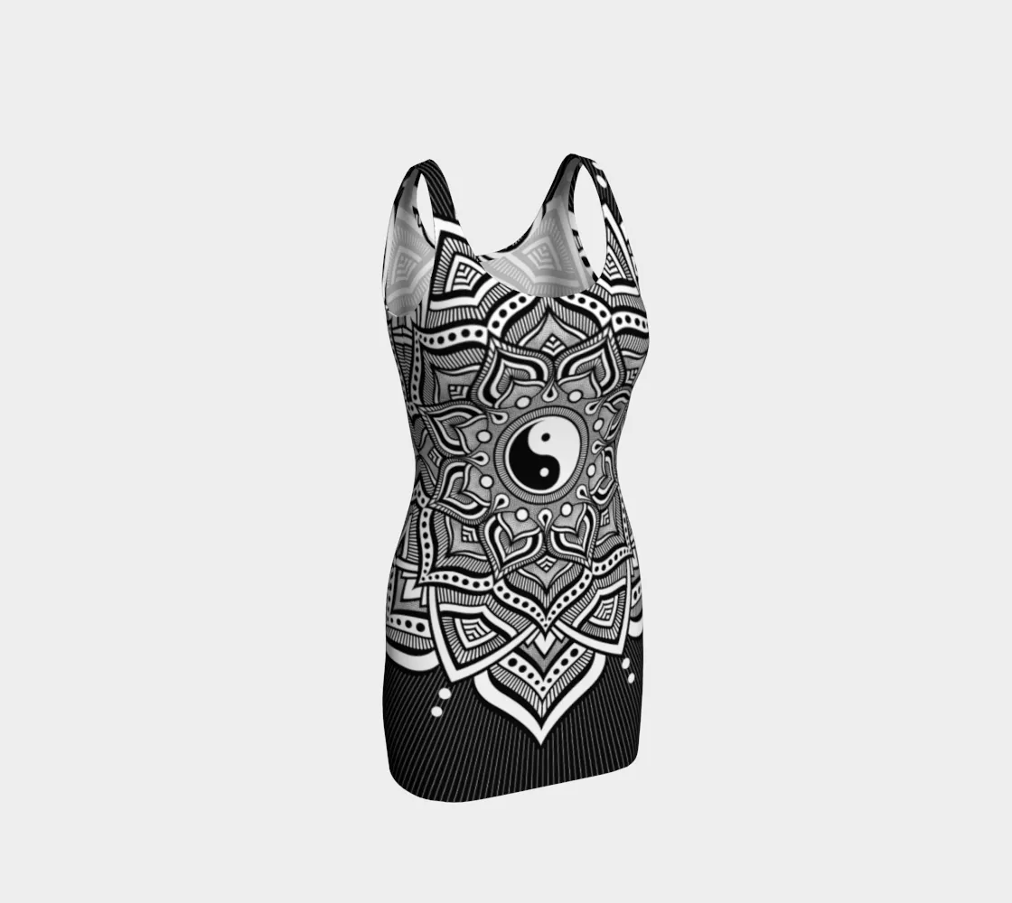 Yin Yang Bodycon Dress | Brock Springstead