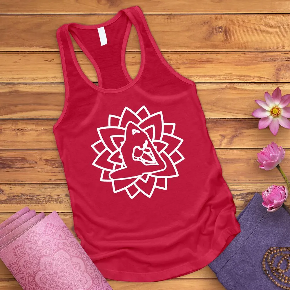 Yoga Pose Lotus Tank Top