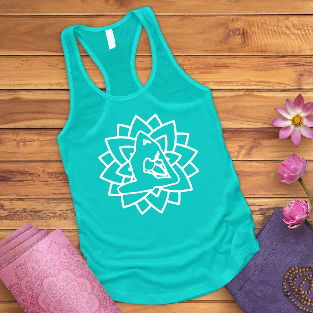 Yoga Pose Lotus Tank Top