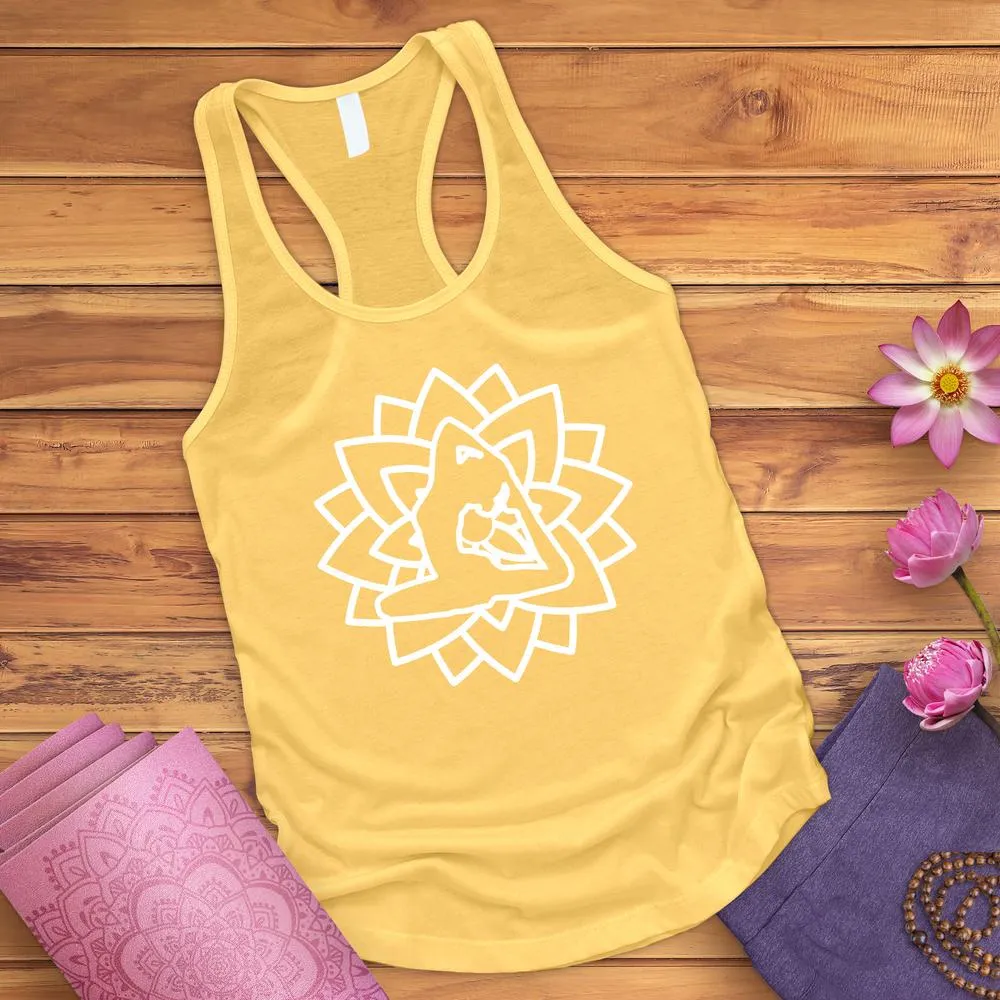 Yoga Pose Lotus Tank Top