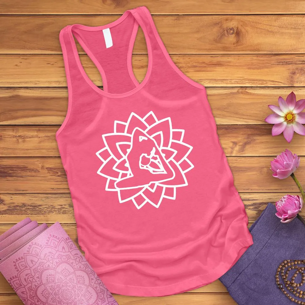 Yoga Pose Lotus Tank Top