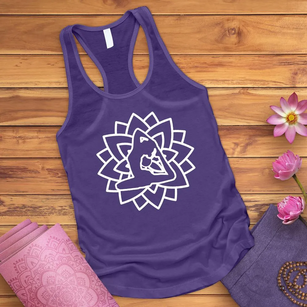 Yoga Pose Lotus Tank Top