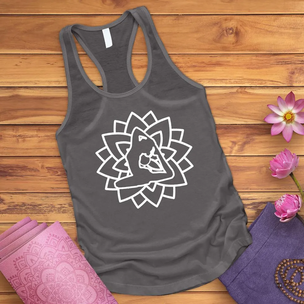 Yoga Pose Lotus Tank Top