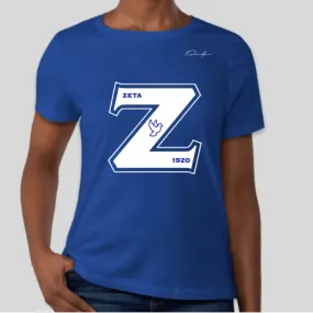 Zeta Greek Letter T-Shirt