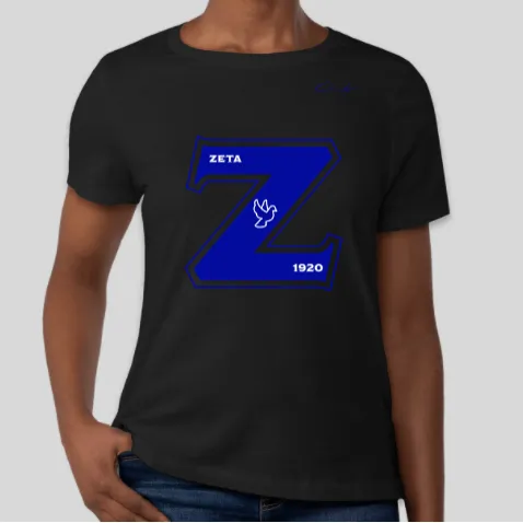 Zeta Greek Letter T-Shirt